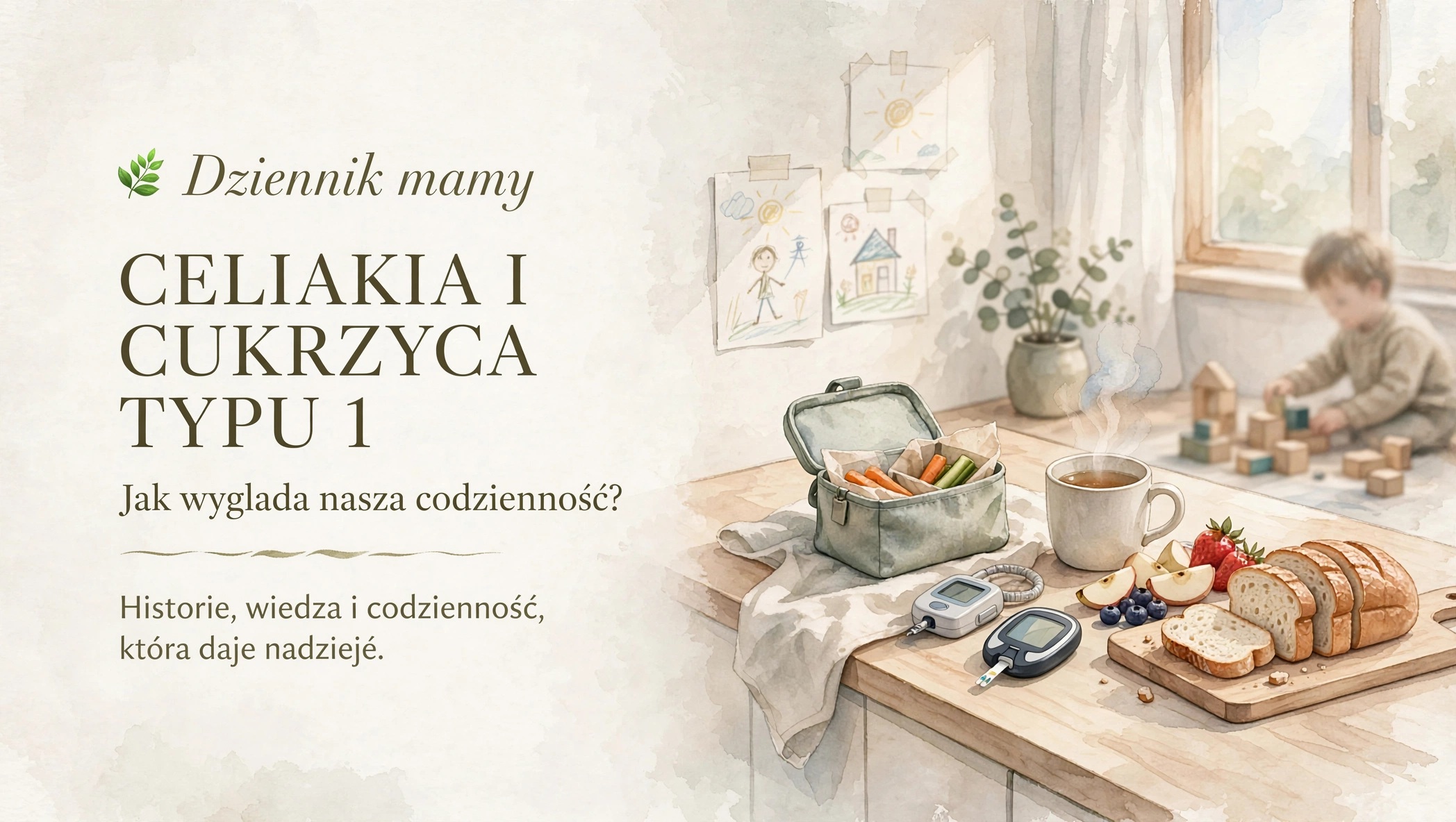 Celiakia i cukrzyca typu 1 – Jak wygląda nasza codzienność