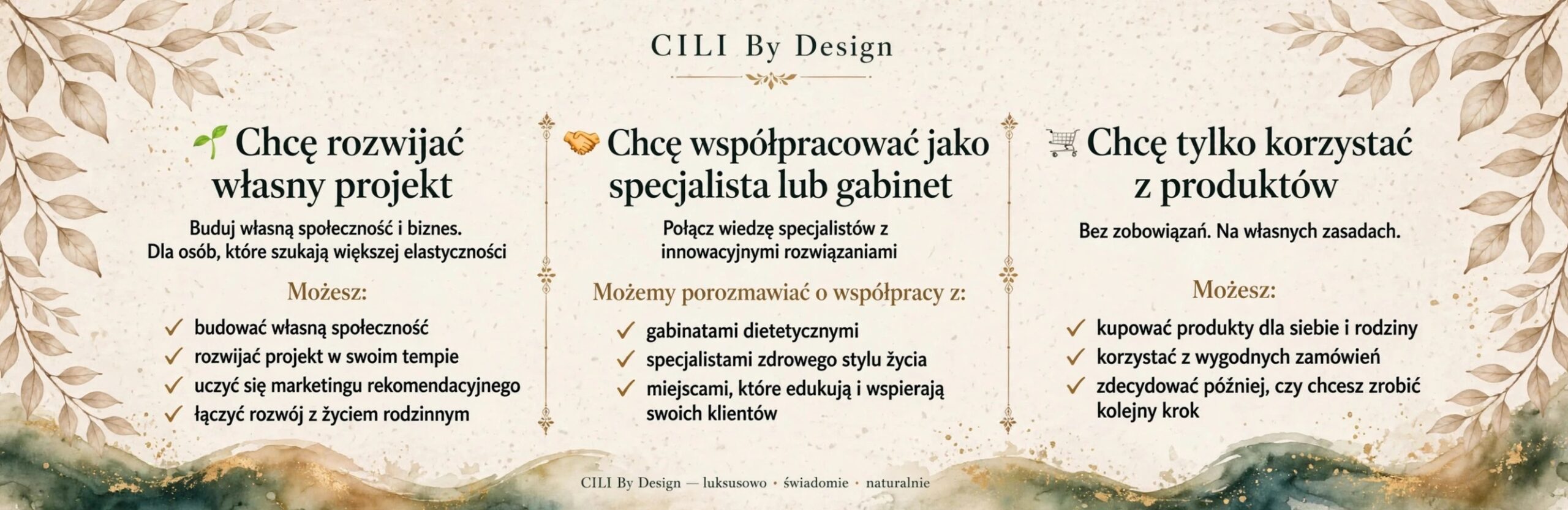 kto może współpracować z cili by design