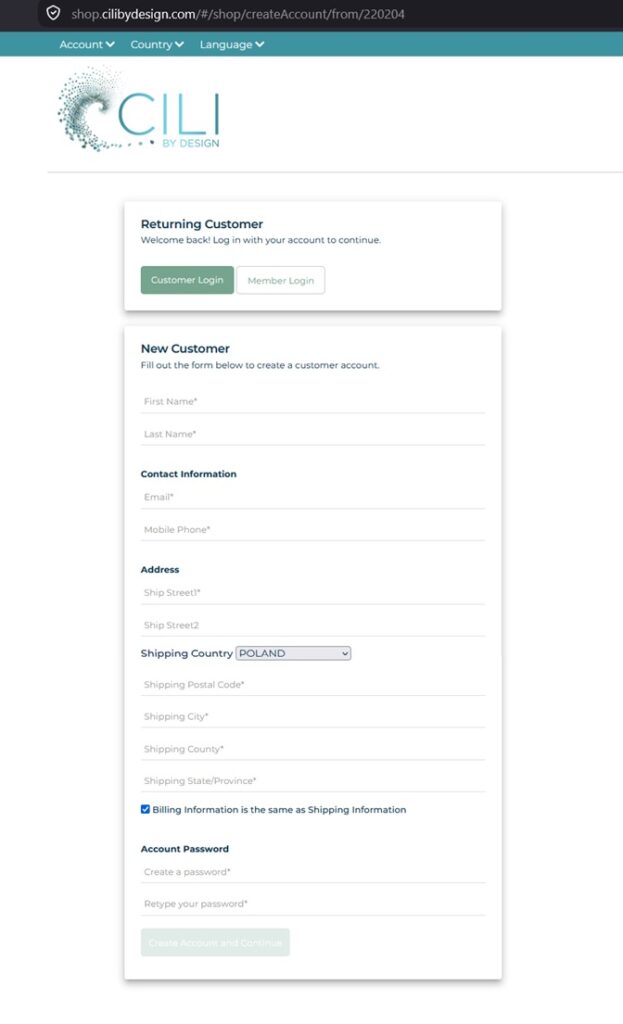 gdzie można kupić cili by design w polsce