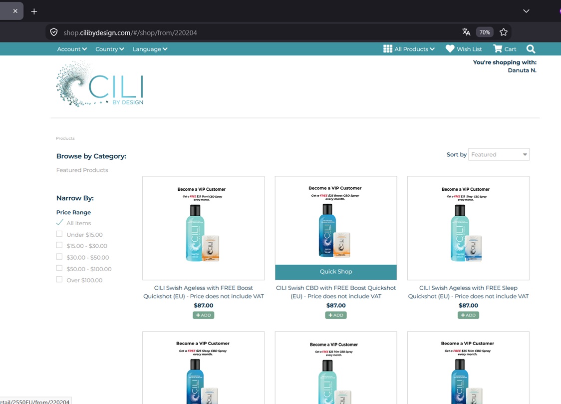 jak kupić produkty cili by design instrukcja krok po kroku